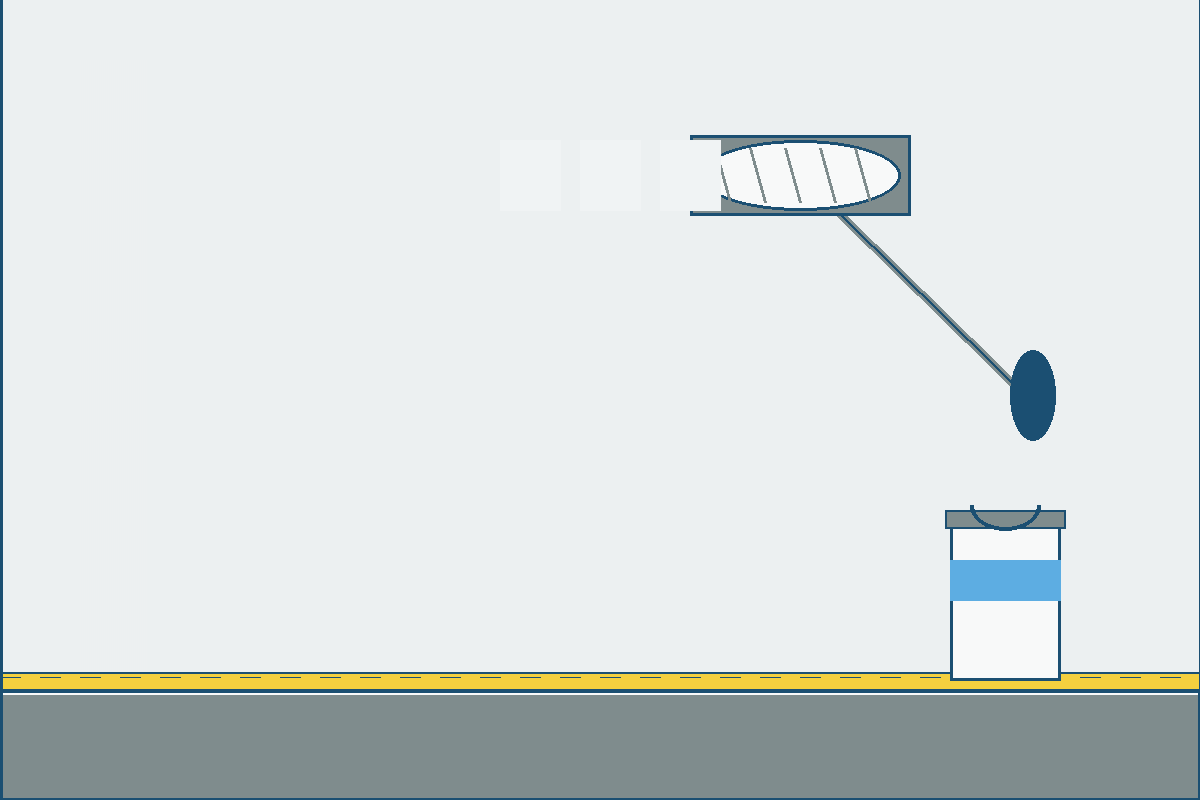 Parede preparada com primário antes de colocar papel de parede